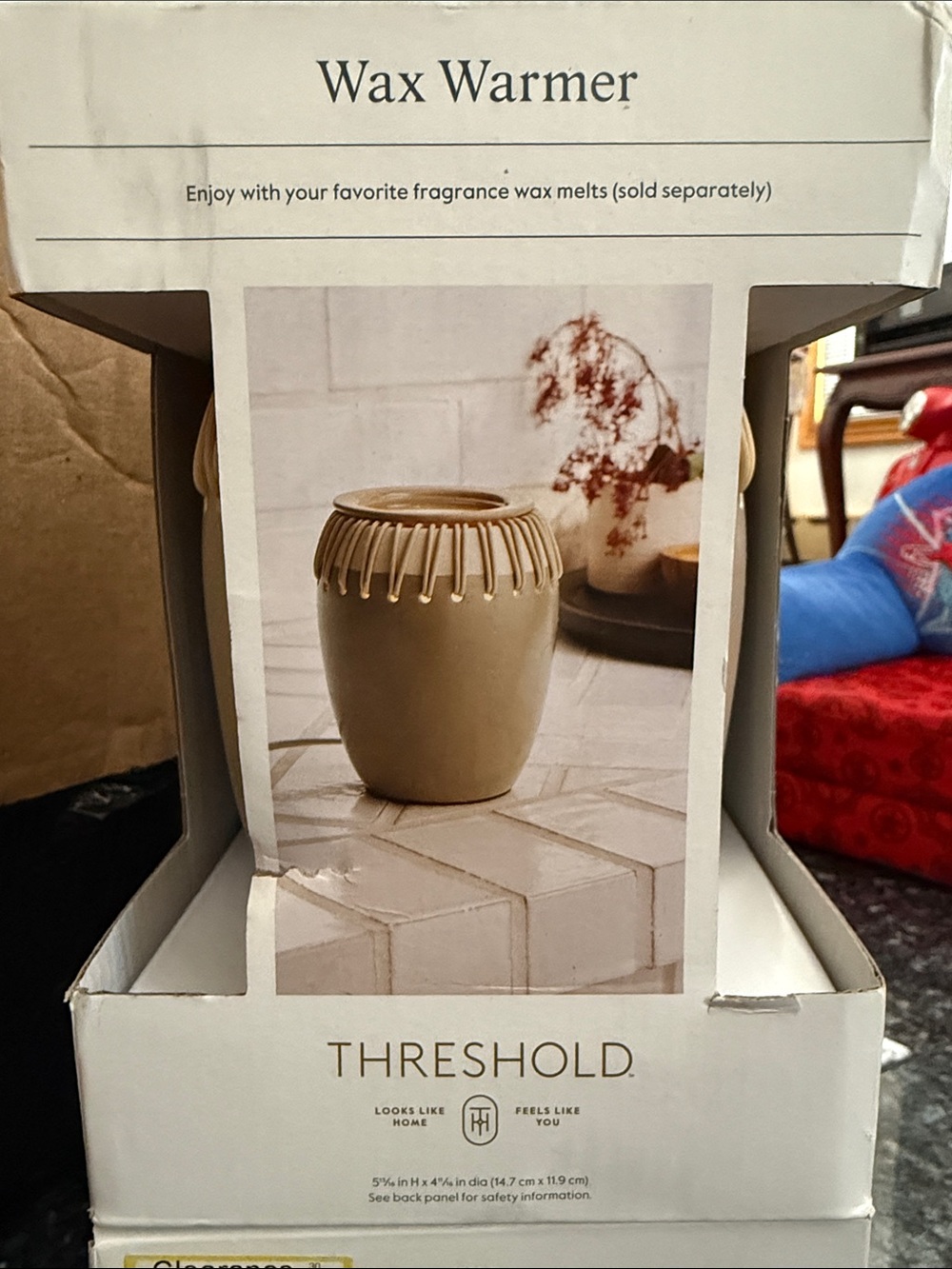 Threshold Neutral Beige Ceramic Wax Melt Warmer